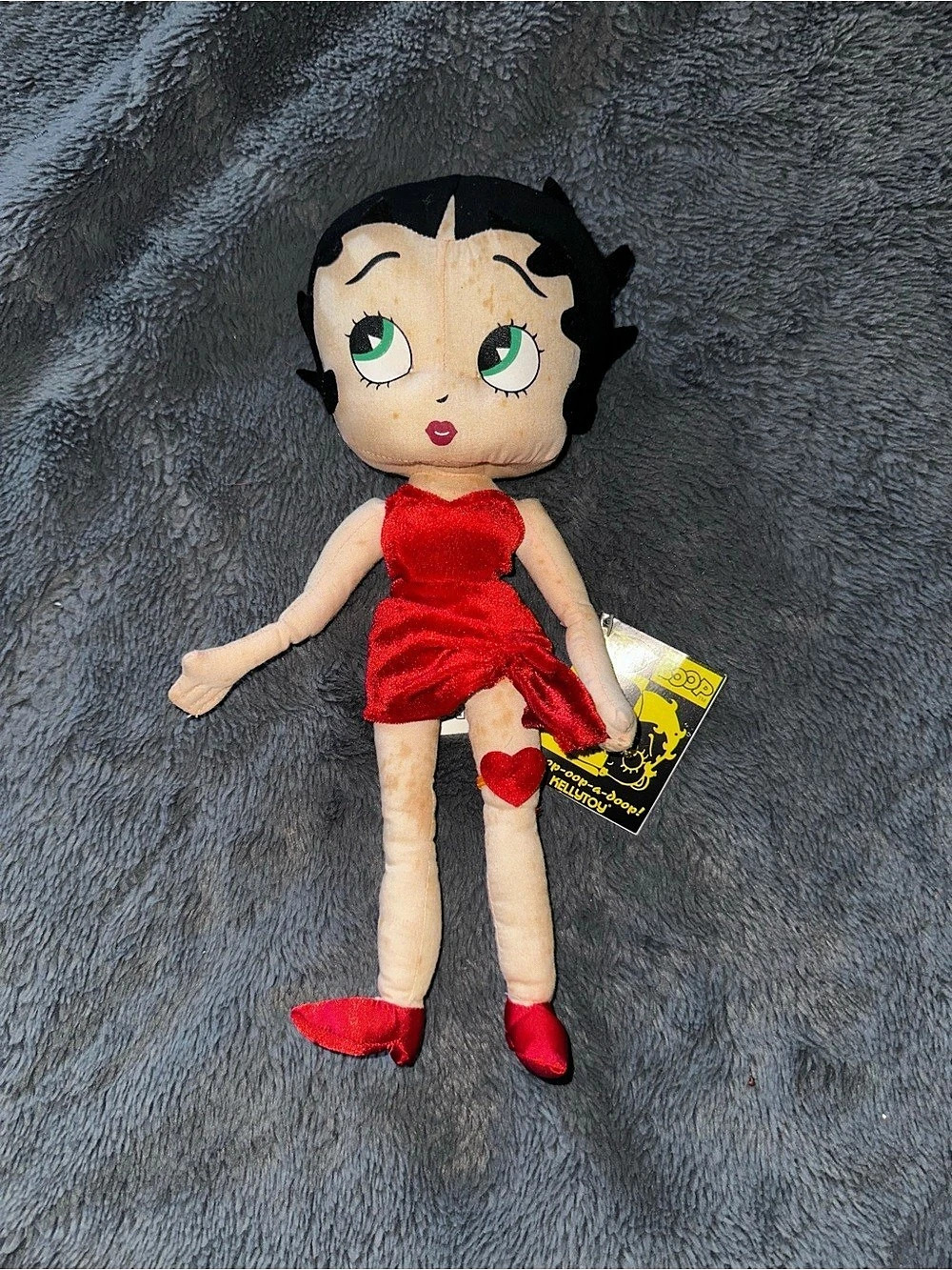 Betty Boop plush doll Red Dress NWT